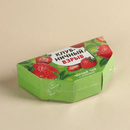 Чай чёрный Клубничный взрыв вкус: клубника, 20 г. - Фабрика счастья фото 5