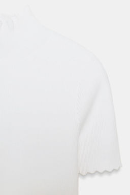 RIBBED KNIT TOP - Zara фото 12