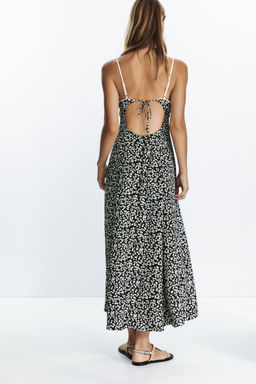 FLORAL PRINT MIDI DRESS - Zara фото 4