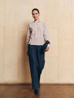 Рубашка свободного кроя 512.030091/Лайм