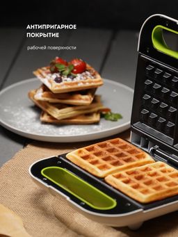 Вафельница электрическая GALAXY LINE GL2963 (видео в описании)  фото 4
