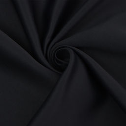 Штора портьерная «Этель», 130×300 см, черный, блэкаут