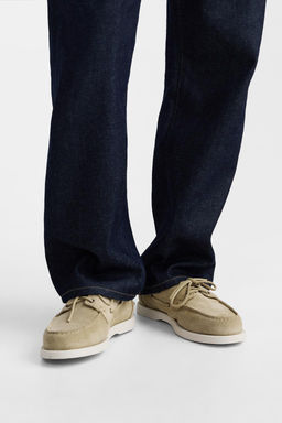 LEATHER DECK SHOES - LIMITED EDITION - Zara фото 3