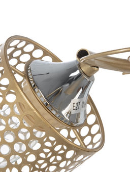 Люстра XA1322B/5, 5×60 Вт, E27, цвет золото, хром