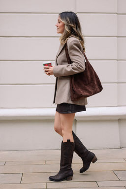 TRENDYOLMILLA Bordo Kase Fitted Blazer Ceket TWOAW25BC00011  фото 11