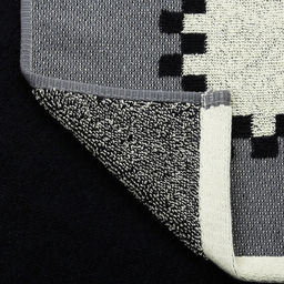 "Missoni-3028" Полотенце махровое 34х78см, плотность 375гр/м2, 100% хлопок, серый (зеленый), Bolangde (Китай)