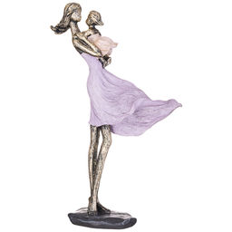 СТАТУЭТКА МАМА С МАЛЫШОМ 20*8*31 СМ