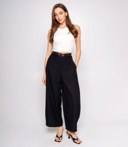 Брюки #КТ0966, чёрный