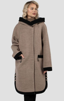 01-11955 Пальто женское демисезонное