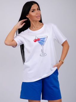 Костюм "Марина 2" василёк, трикотаж