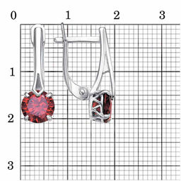 СЕРЬГИ 3389154Д18 - Красная пресня фото 2