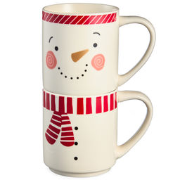 НАБОР КРУЖЕК LEFARD SNOWMAN 2 ШТ. 285МЛ  фото 5