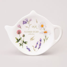 ПОДСТАВКА ПОД ЧАЙНЫЙ ПАКЕТИК AGNESS FLOWER STORY 12*8,5*1,5 СМ