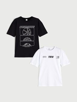 Bisiklet Yaka Erkek ?ocuk Ti??rt 2li