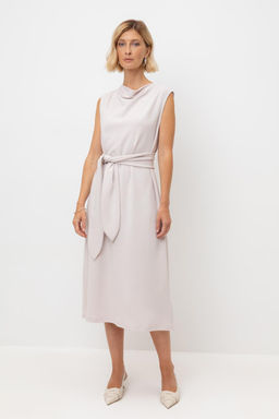 ЕВТ 5073/серо-сиреневый платье жен