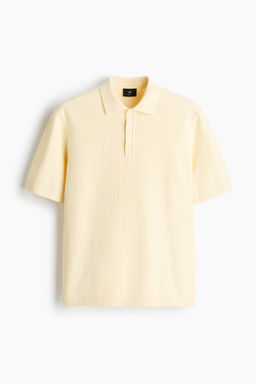 Polo en punto texturizado Regular Fit - H&m фото 6