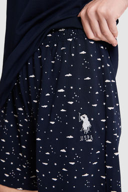 Kad_n Lacivert Pijama Tak_m_