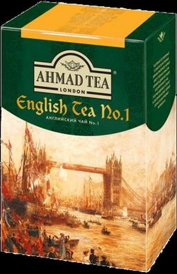 AHMAD TEA. Classic Taste. English tea №1 100 гр. карт.пачка
