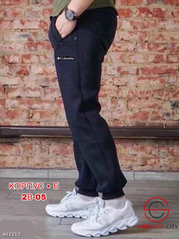 Брюки с начесом мужские - Bruno фото 2