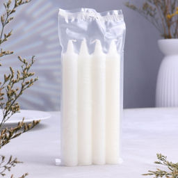 Цена за 3 шт. Набор свечей хозяйственных, 2×15.5 см, 4 ч, 42 г, 4 шт.