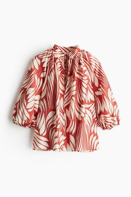 Blusa con mangas globo - H&m фото 6