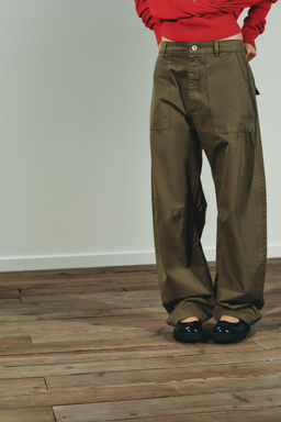 BALLOON CARGO TROUSERS - Zara фото 2