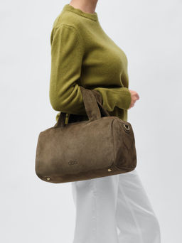 Замшевая сумка Bowling DBR 31378 тундра