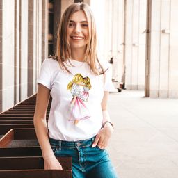 Эксклюзивная футболка Yana Pletneva упаковка плотный Zip пакет!