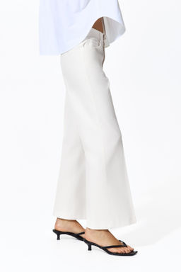 Pantal?n bootcut en lona de algod?n - H&m фото 7