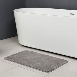 Коврик для дома Доляна Нина, 50?80 см, ворс короткий, серый  фото 2