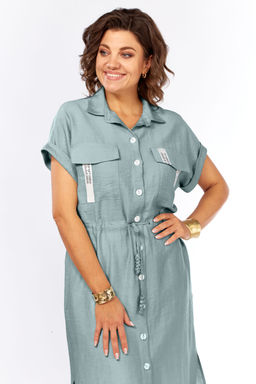 Платье Olga Style С931 ментол