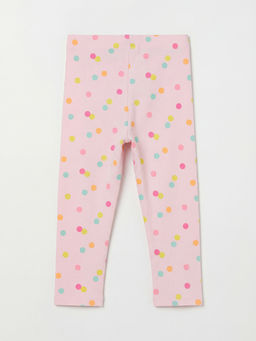 Puantiyeli K?z Bebek Tayt