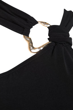 TRENDYOLMILLA Siyah Aksesuar Detayl? C?tc?t? Orme Body TPRSS25BD00002  фото 7