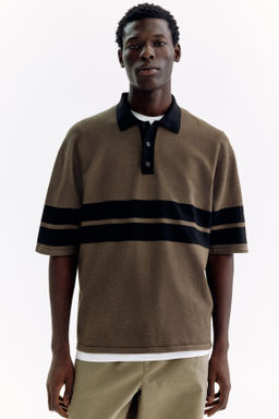 Polo de punto Loose Fit - H&m фото 3
