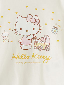 Hello Kitty Bask?l? K?z ?ocuk Pijama ?st