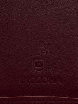 LACCOMA визитница 708-57-красное вино натуральная кожа полиэстр
