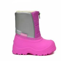 Сноубутсы Nordman Joy из ЭВА на липучке серые с серой подошвой  фото 59