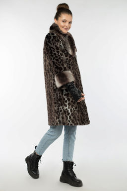 02-0763 Пальто женское утепленное - El podio фото 11