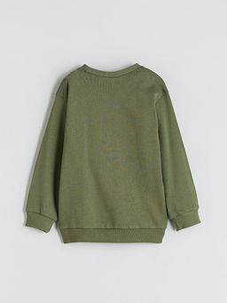 Bisiklet Yaka Erkek ?ocuk Sweatshirt