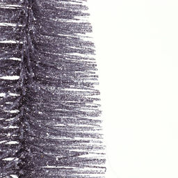 Декор новогодний «Ёлка в серебристом цвете с блёстками», 8×8×20 см