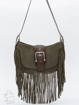 Сумка женская кожаная 99057-1NN wine khaki Natale Navetta в Новосибирске