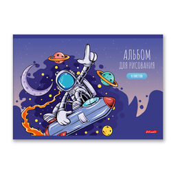 Светоч 8АЛСК4_1_3_9 Альбом для рисования 100 г/м2 A4 29 х 20.5 см 20 шт. на скобе 8 л. 000679 Райдер  фото 65