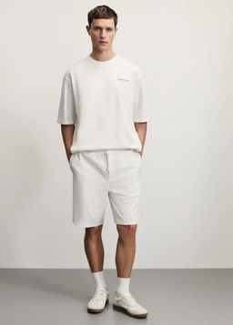 Шорты regular fit из 100% хлопка / Zarina