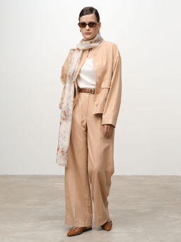 Бомбер из льна 4211892 золото