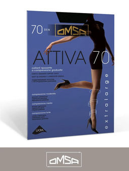 (Omsa) Attiva 70 XXL (чз) daino  фото 9