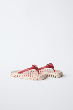 HEART BATHING SANDALS - Zara фото 10
