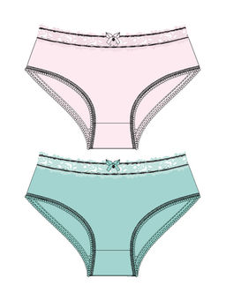 PlayToday / Трусы для девочки, 2 шт в комплекте