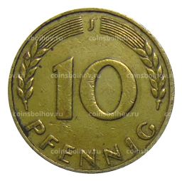 10 пфеннигов 1949 года J Германия