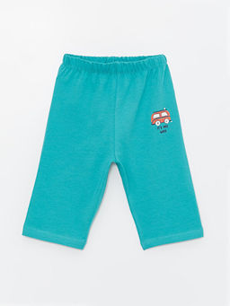 Beli Lastikli Erkek Bebek Kapri Pijama Alt