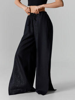 Брюки домашние женские с боковыми высокими разрезами - Mark formelle фото 3